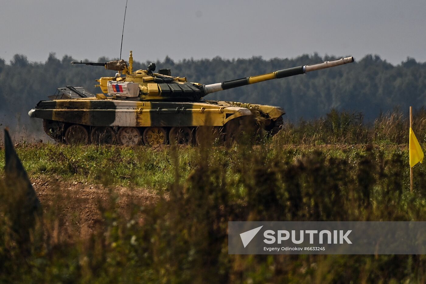 Russia Army Games Tank Biathlon