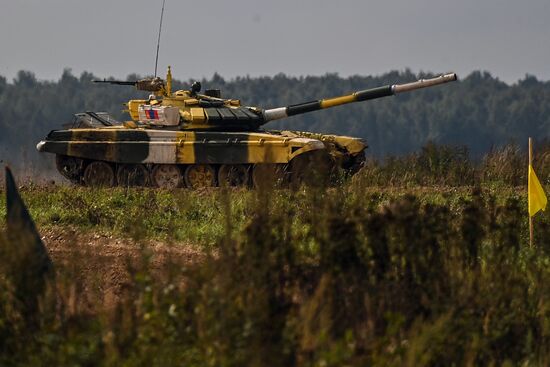 Russia Army Games Tank Biathlon