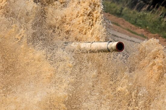 Russia Army Games Tank Biathlon