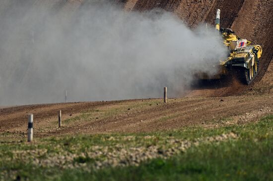 Russia Army Games Tank Biathlon