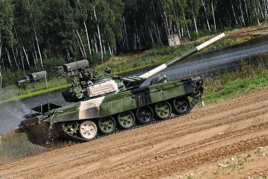 Russia Army Games Tank Biathlon