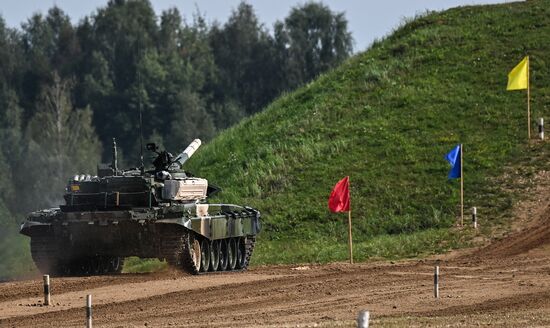 Russia Army Games Tank Biathlon