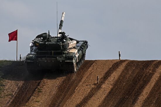 Russia Army Games Tank Biathlon