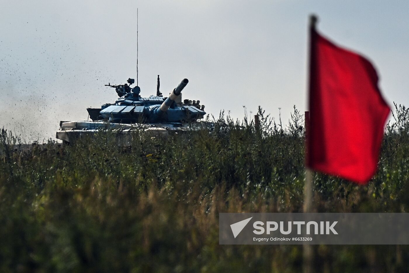 Russia Army Games Tank Biathlon