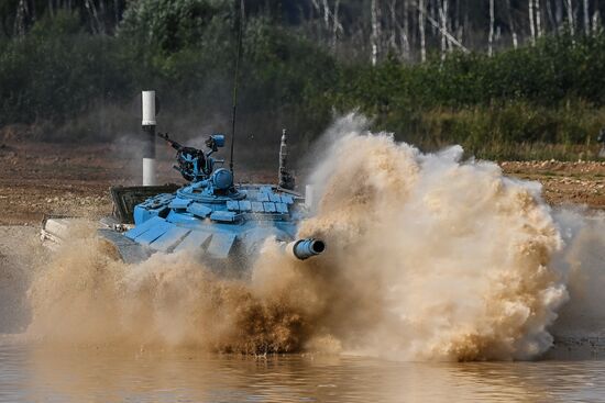Russia Army Games Tank Biathlon