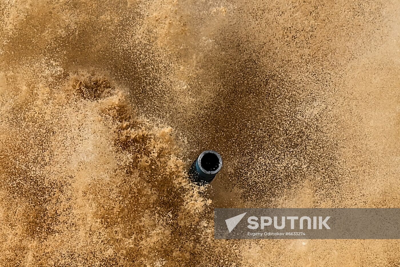 Russia Army Games Tank Biathlon