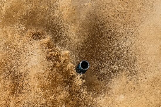 Russia Army Games Tank Biathlon