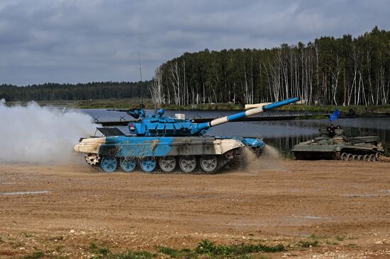 Russia Army Games Tank Biathlon