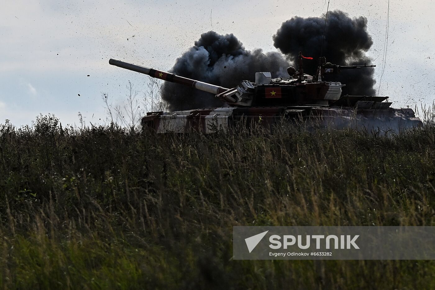 Russia Army Games Tank Biathlon