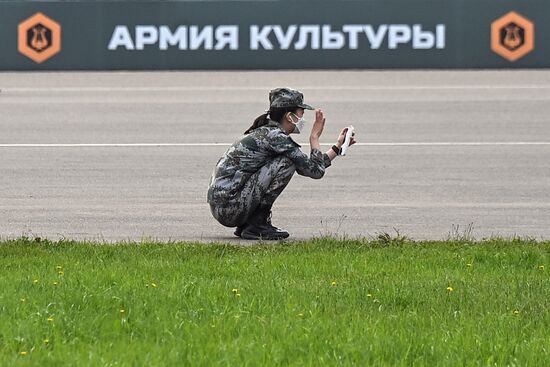 Russia Army Games Tank Biathlon