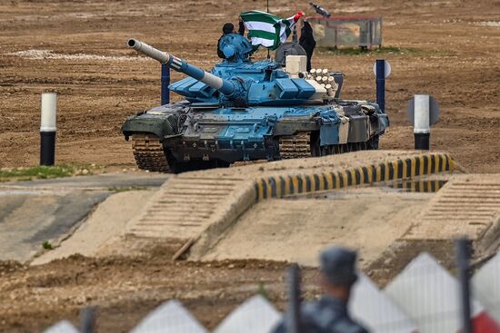 Russia Army Games Tank Biathlon