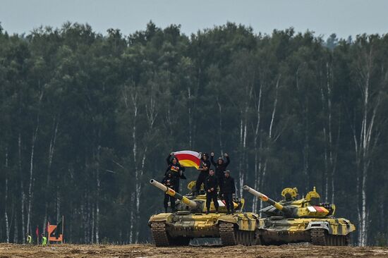 Russia Army Games Tank Biathlon