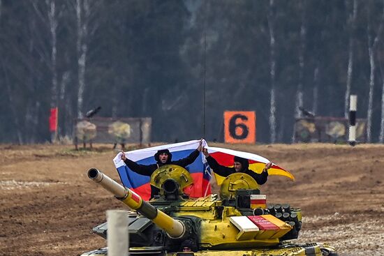 Russia Army Games Tank Biathlon