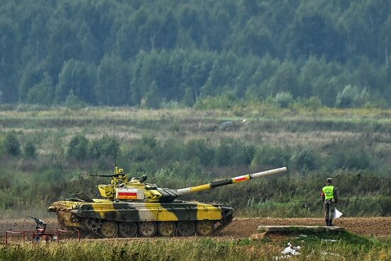 Russia Army Games Tank Biathlon