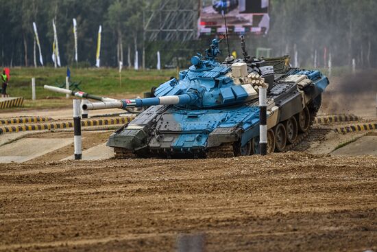 Russia Army Games Tank Biathlon