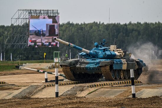 Russia Army Games Tank Biathlon