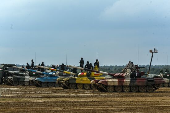 Russia Army Games Tank Biathlon