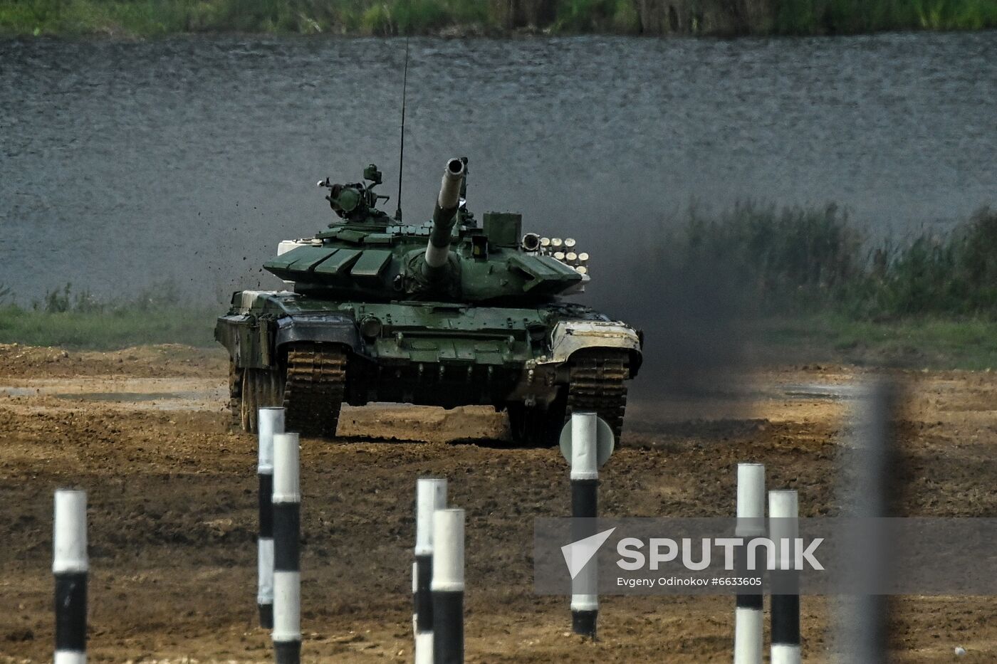 Russia Army Games Tank Biathlon