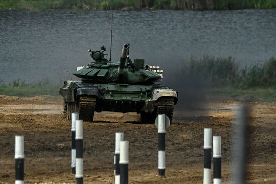 Russia Army Games Tank Biathlon