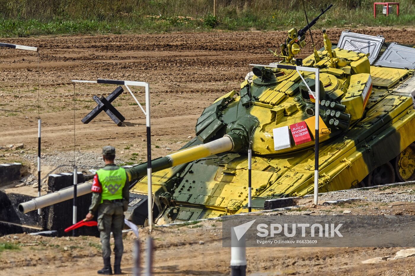 Russia Army Games Tank Biathlon