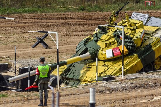 Russia Army Games Tank Biathlon