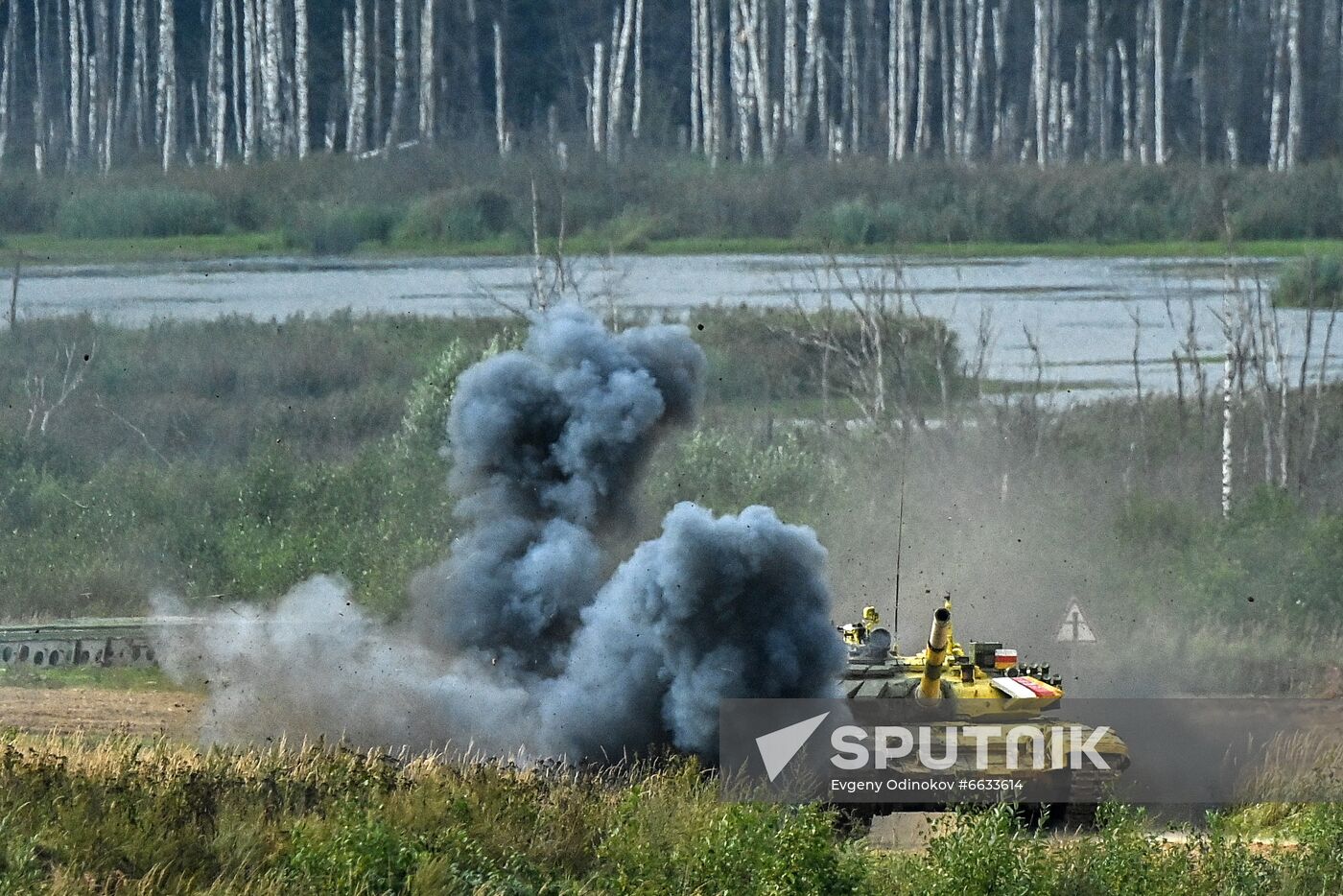 Russia Army Games Tank Biathlon