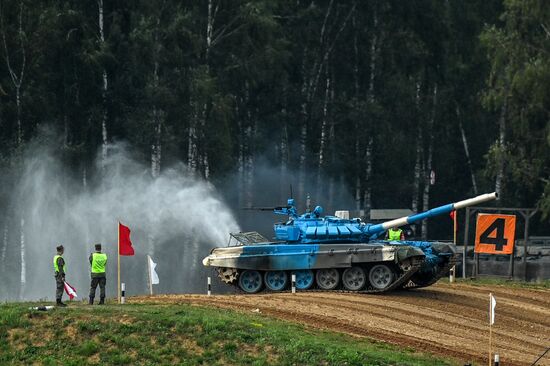 Russia Army Games Tank Biathlon