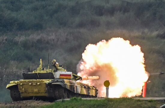 Russia Army Games Tank Biathlon
