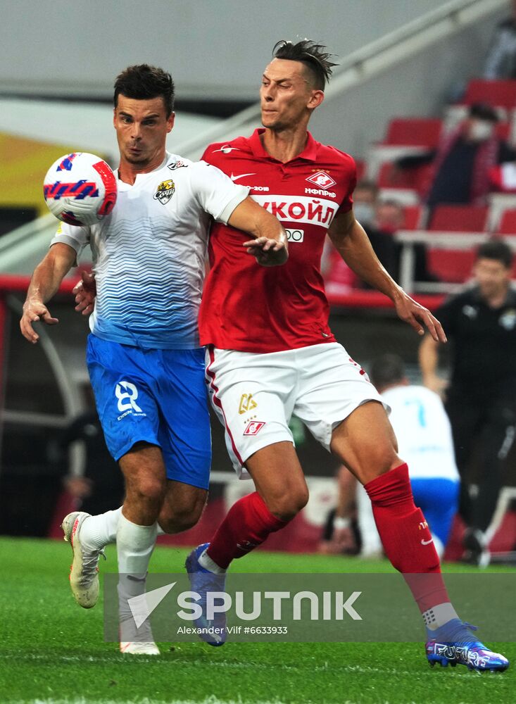 Russia Soccer Premier-League Spartak - Sochi