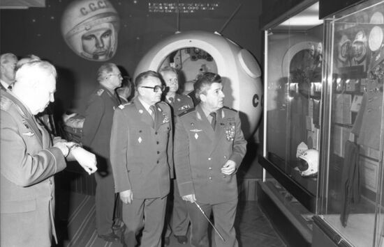 Polish Defense Minister Florian Siwicki in USSR