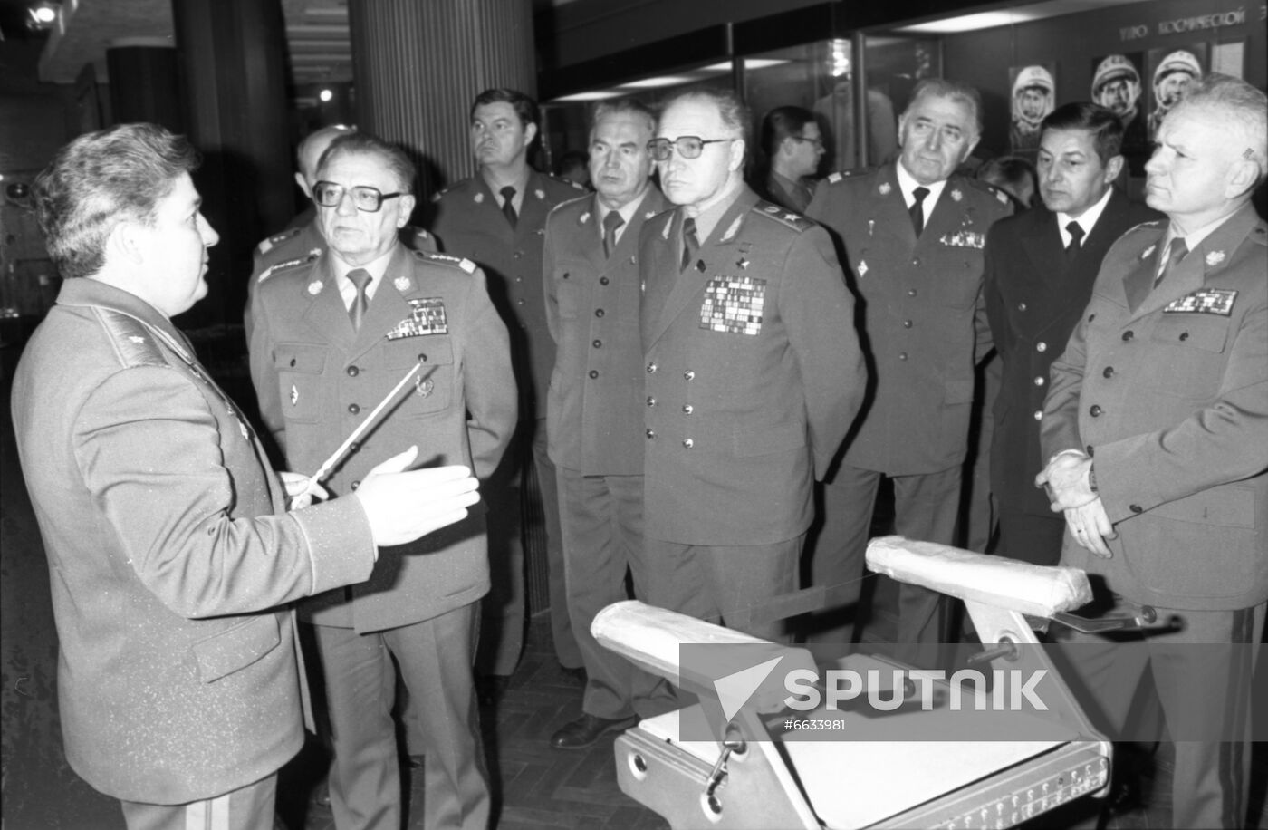 Polish Defense Minister Florian Siwicki in USSR