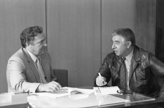 USSR Deputy Minister of Justice Vladimir Gubarev