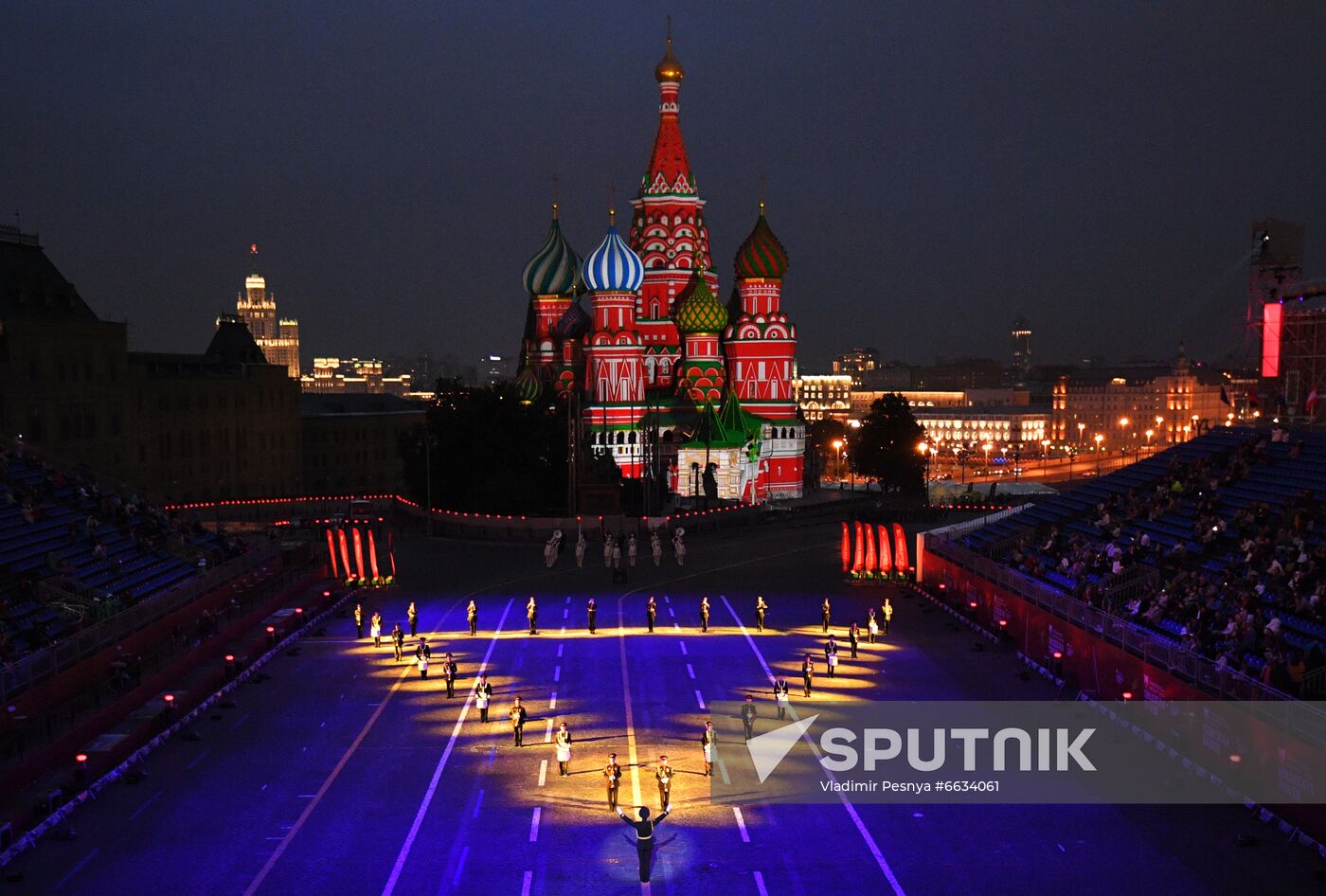 Russia Military Music Festival Rehearsal