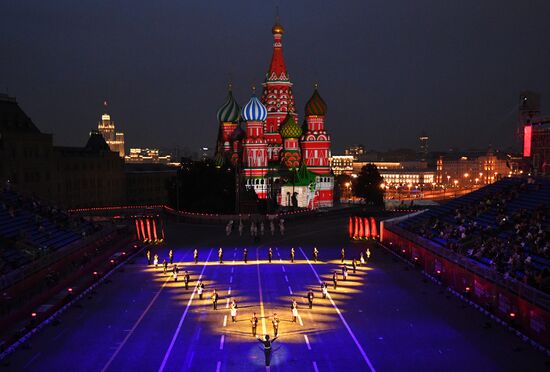 Russia Military Music Festival Rehearsal