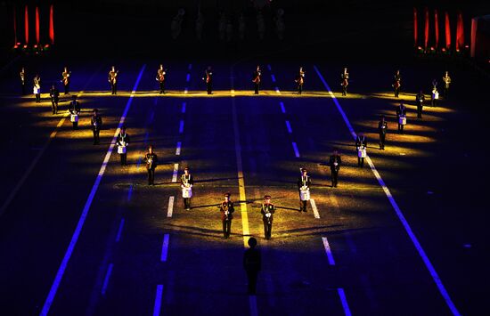 Russia Military Music Festival Rehearsal