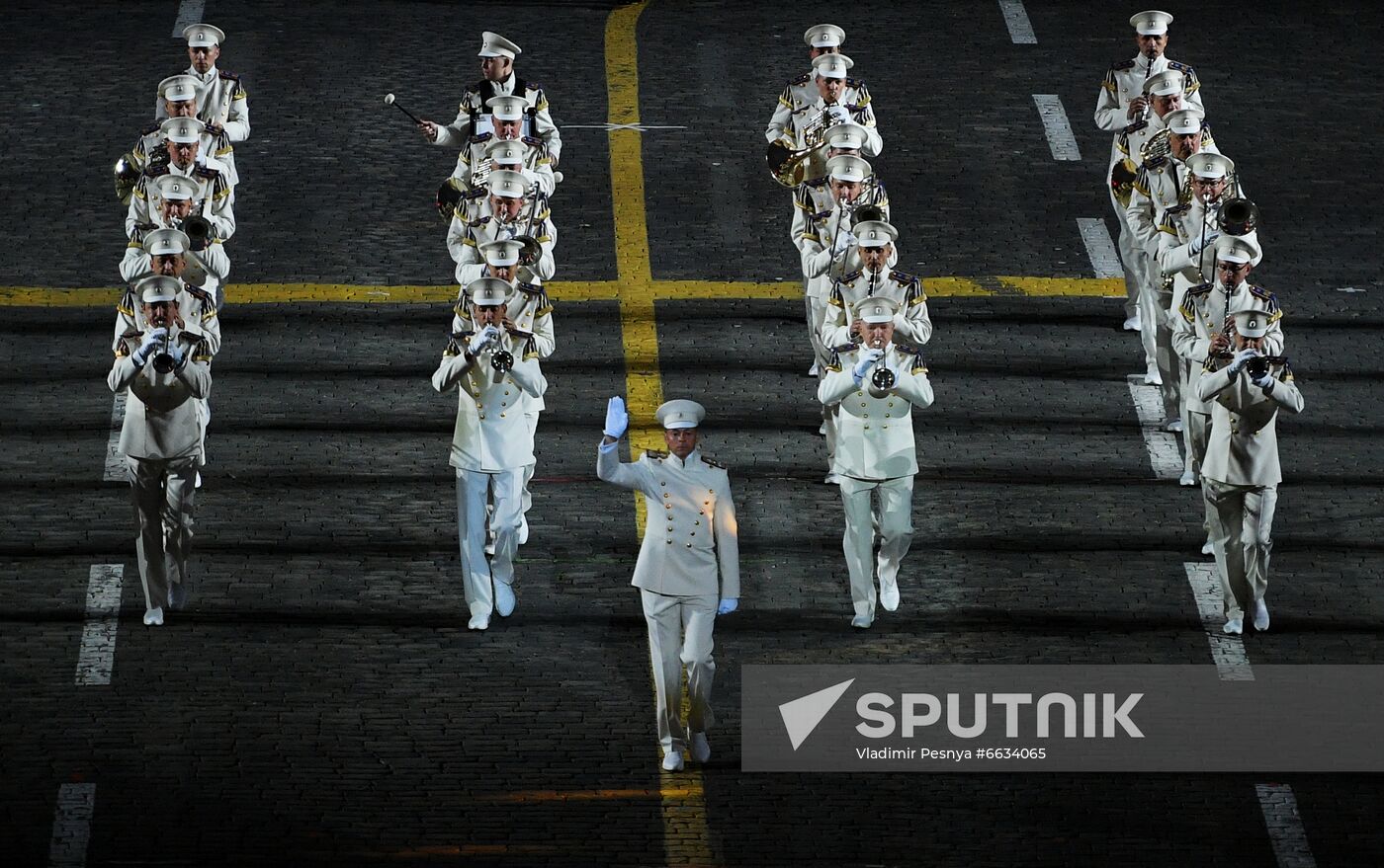 Russia Military Music Festival Rehearsal