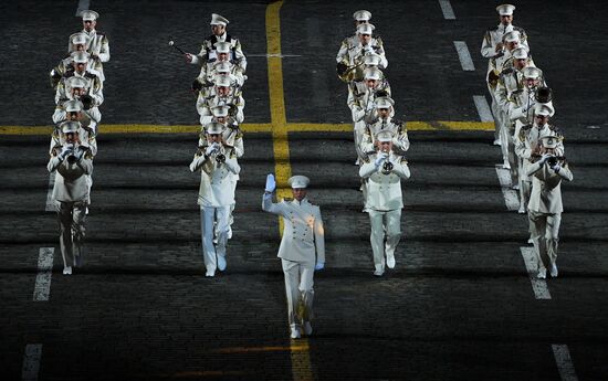 Russia Military Music Festival Rehearsal