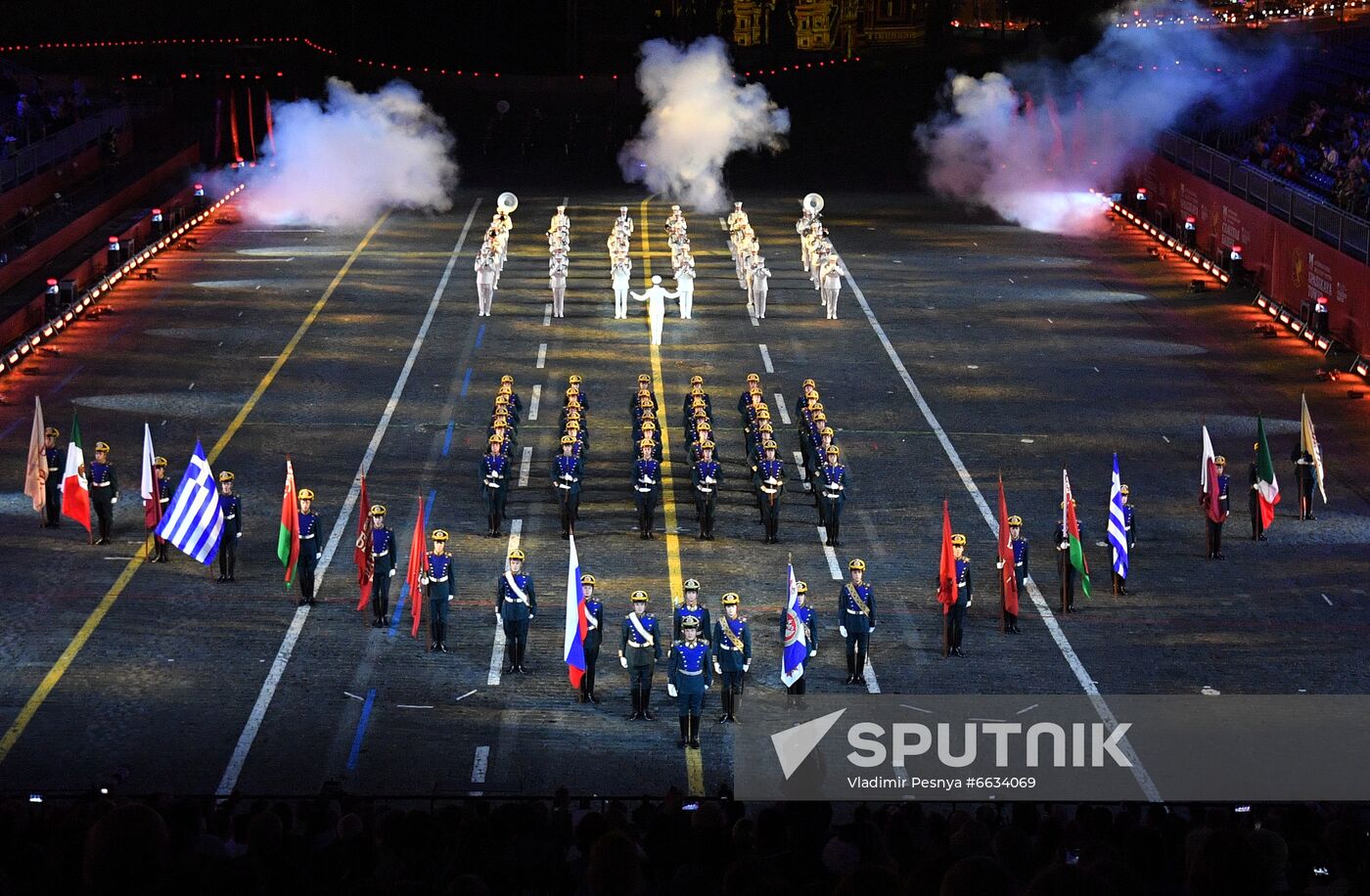 Russia Military Music Festival Rehearsal