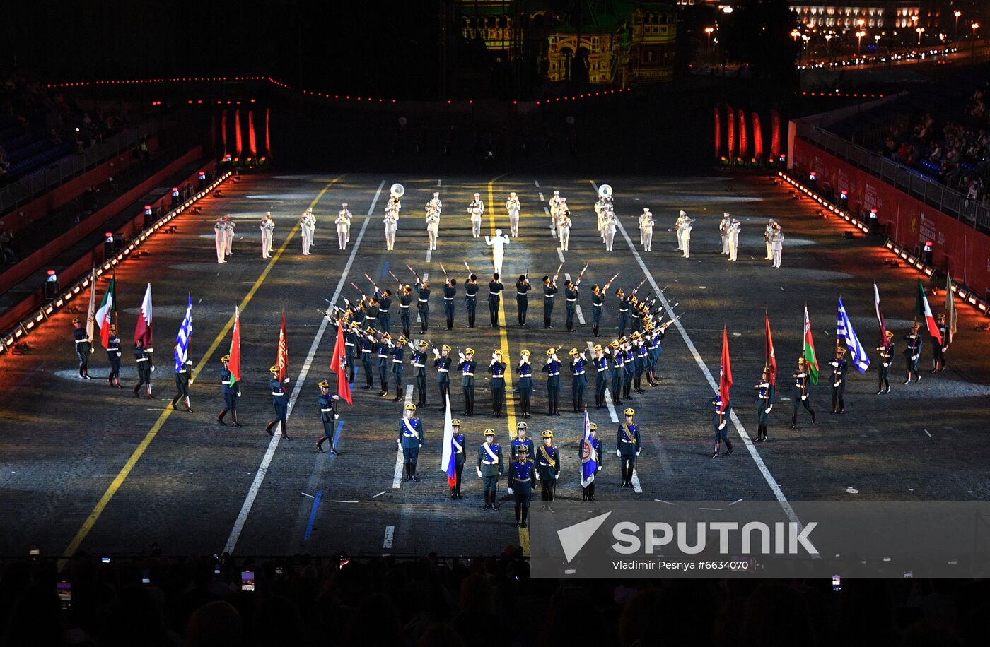 Russia Military Music Festival Rehearsal