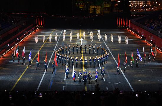 Russia Military Music Festival Rehearsal