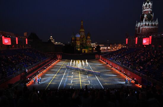 Russia Military Music Festival Rehearsal