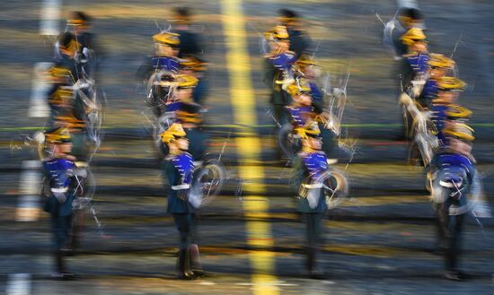 Russia Military Music Festival Rehearsal