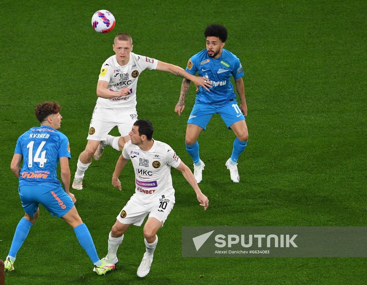 Russia Soccer Premier-League Zenit - CSKA