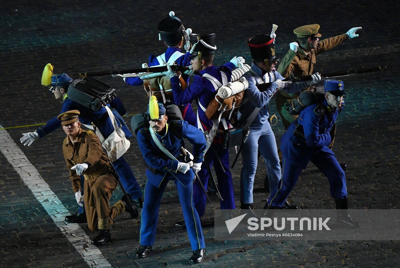 Russia Military Music Festival Rehearsal