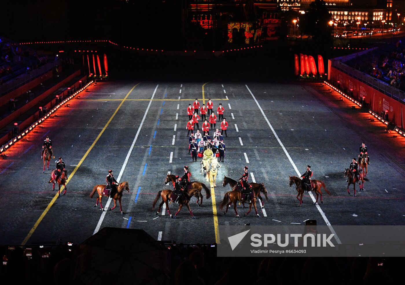 Russia Military Music Festival Rehearsal