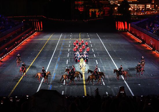 Russia Military Music Festival Rehearsal