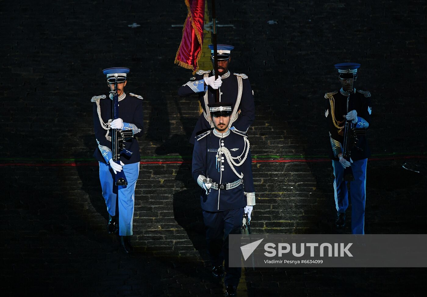 Russia Military Music Festival Rehearsal