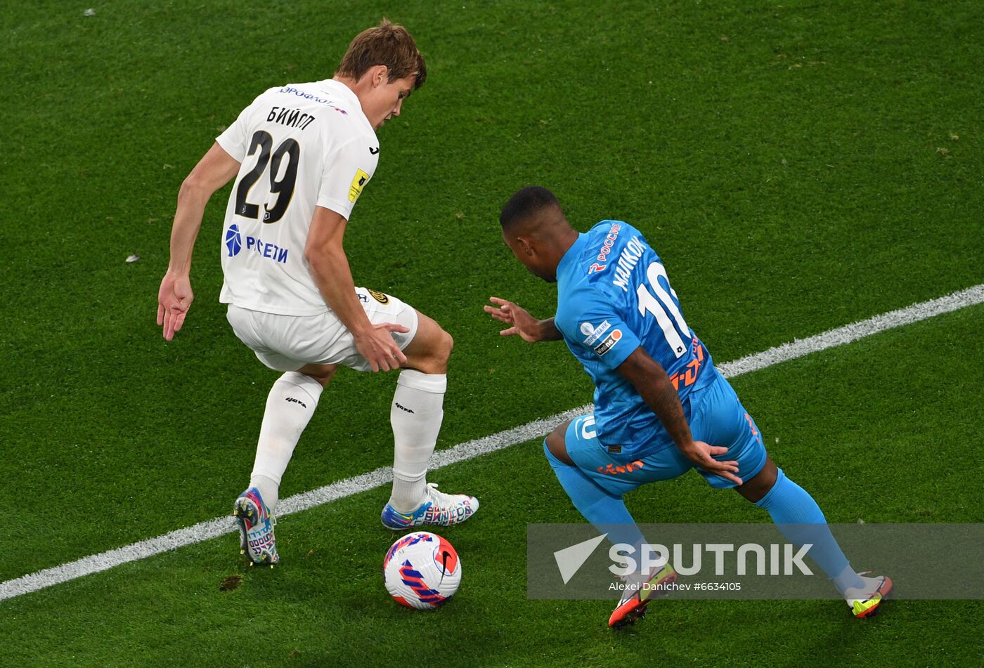 Russia Soccer Premier-League Zenit - CSKA
