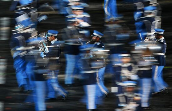 Russia Military Music Festival Rehearsal