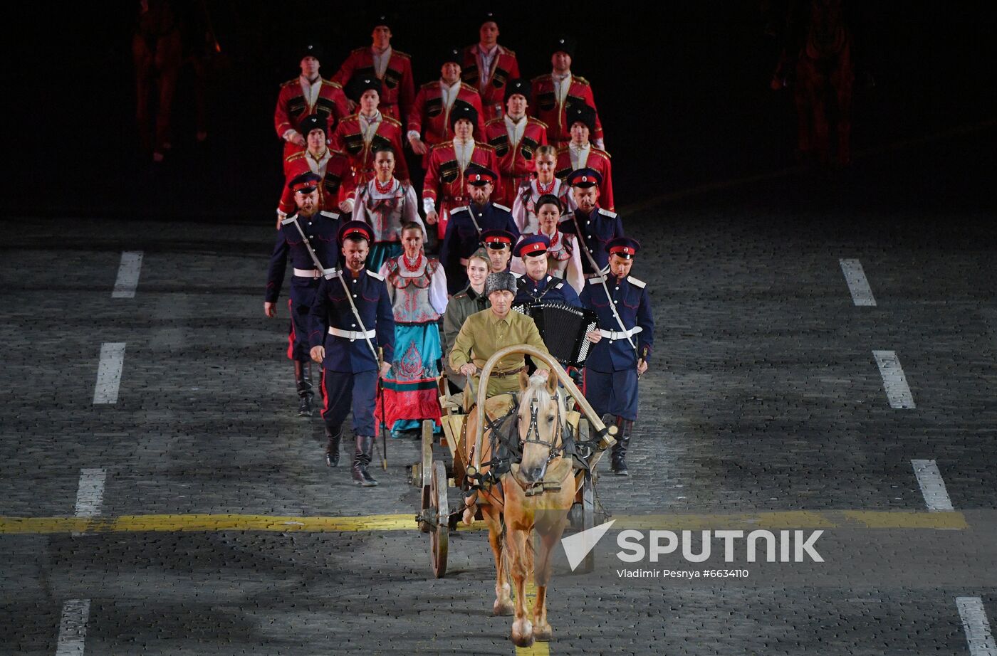 Russia Military Music Festival Rehearsal